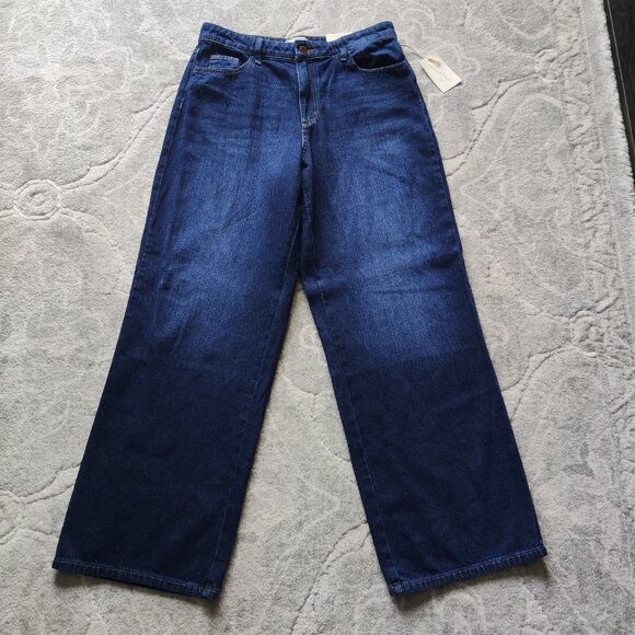 Target Universal Thread Relax Wide Legged Jeans NWT - Picture 1 of 10